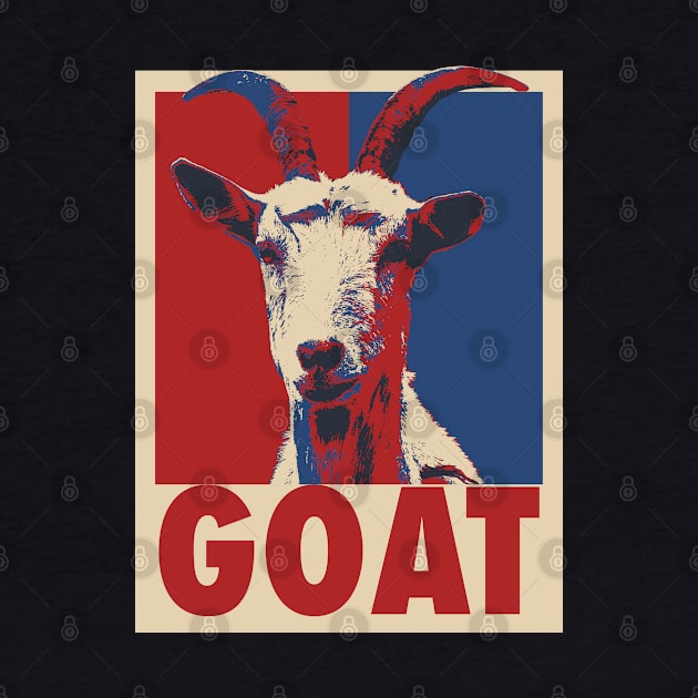 Goat Pop Art Style by mia_me